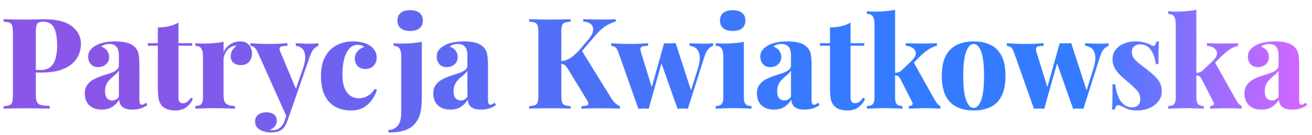 Patrycja Kwiatkowska